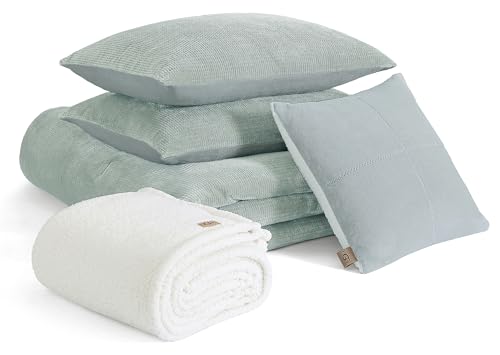 UGG Remina Comforter Set 5 Piece Bed in a Bag with...