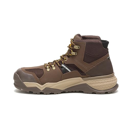 Cat Footwear Men's Provoke Mid Waterproof Alloy Toe Construction Boot3