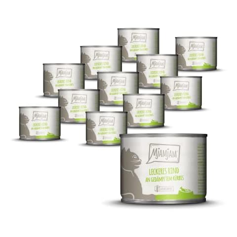 MjAMjAM - leckeres Rind an gedämpftem Kürbis 12 x 200 g Cover