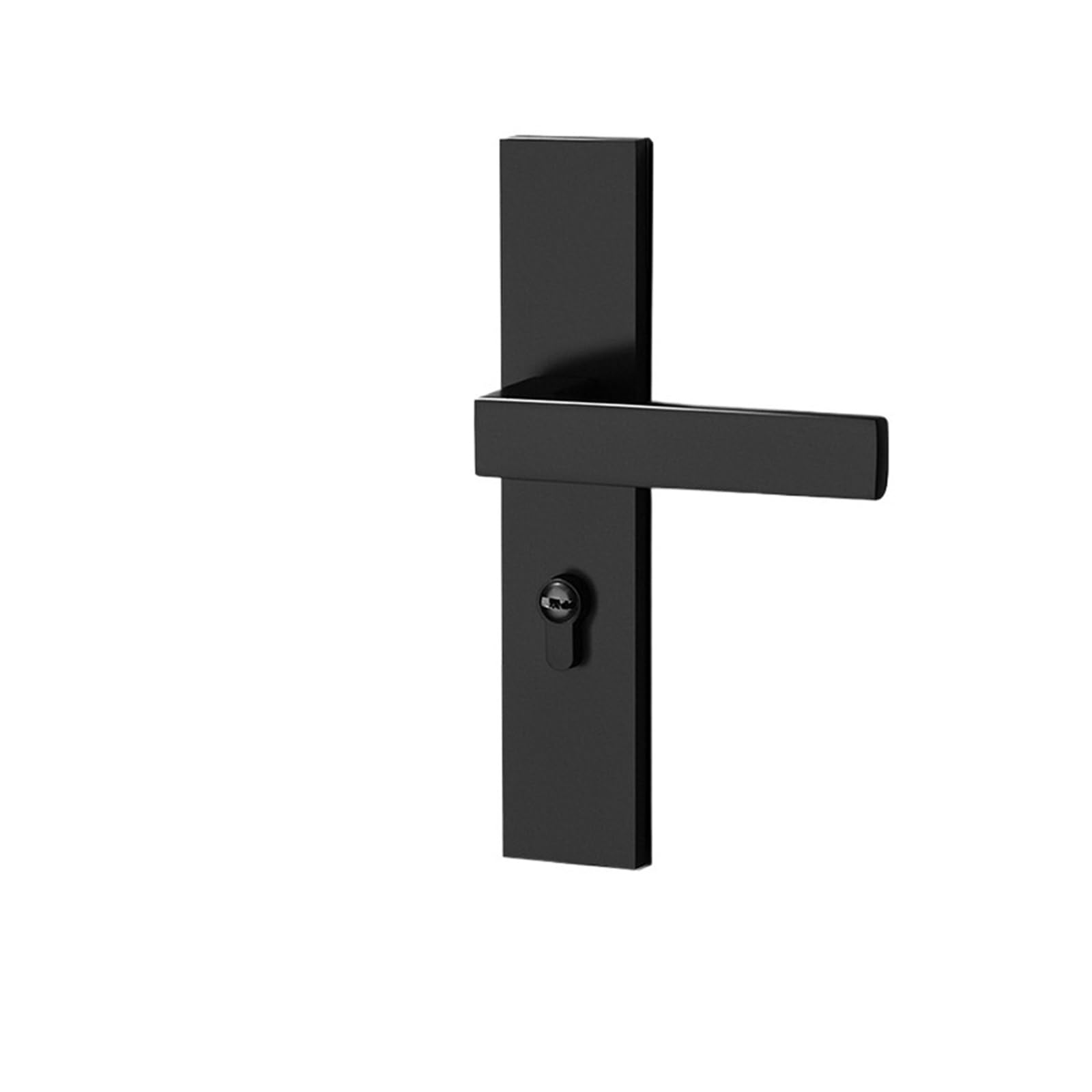 Kfvmvtdw One Color Black Space Aluminum Silent Split Lock Bedroom