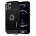 Produktbild Spigen Rugged Armor Hülle Kompatibel mit iPhone 12 Pro und Kompatibel mit iPhone 12 -Schwarz