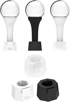 WITHMUU Official Light Stick Cradle K-Pop Fan light Stick Stand Cradle BLACK Ver.
