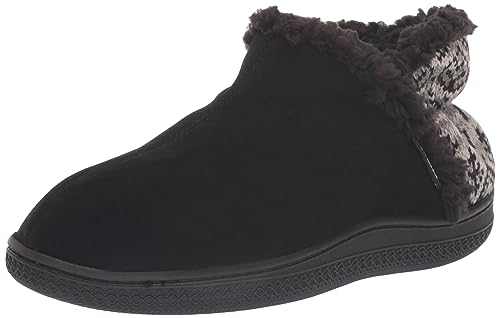 MUK LUKS Women's Faux Suede Mini Bootie Slipper