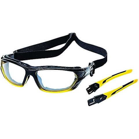 Sellstrom SRX Safety Glasses, Protective Eyewear, Anti Fog, Clear Lens Goggles, Hard Coating Co-Molded Temples, S70000 Cover