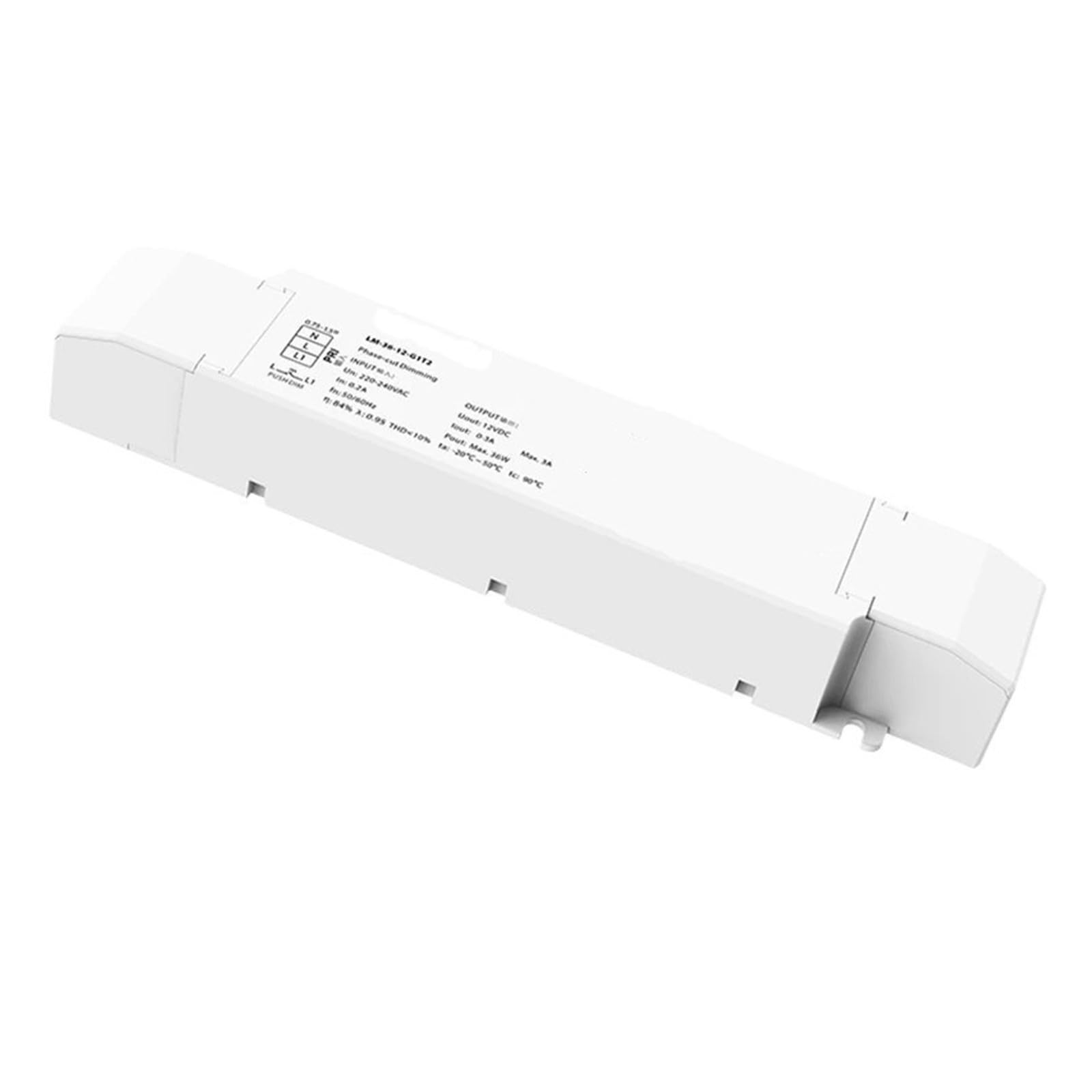 Trasformatore di illuminazione con driver a tensione costante | 75W 36W 12V 24V CV 220-240 Edge Push Dim Taglio di fase(12V 75W)
