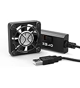 ELUTENG 40mm USB Speed Control Fan 5V Quiet Computer Cooling Fan Portable Ventilator Computer Cas...