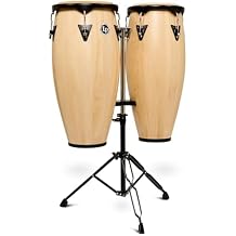City Series Conga Set w/Double Stand; Natural