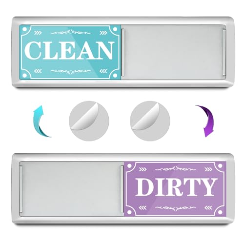 Dishwasher Magnet Clean Dirty Sign Refrigerator for Home Kitchen Organization and Storage Accessories
