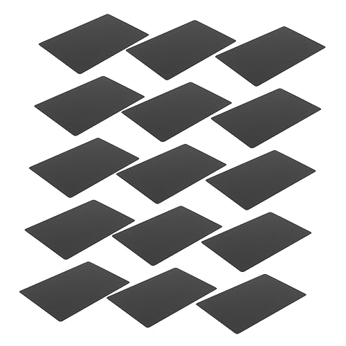 HYTROVE 50個入り アルミ製 名刺 印刷用属カード マーキングマシン対応 で明るい両面仕上げ さまざまなニーズに適応