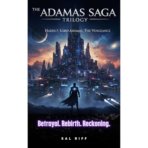 The Adamas Saga Audiolibro Por Sal Riff arte de portada