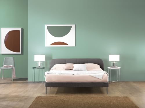 EVERGREENWEB Letto Matrimoniale 140x200 cm Mod. Madrid