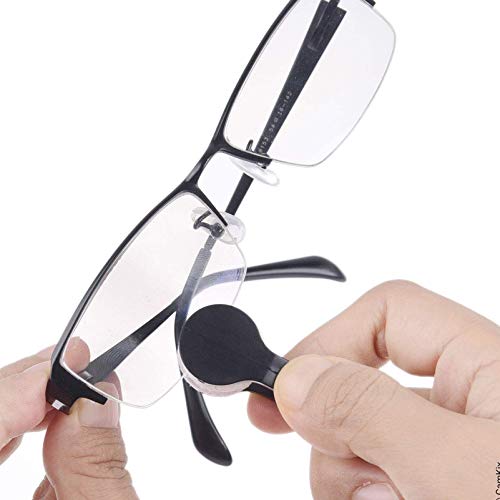 10 peças de mini óculos de sol ARTIBETTER para óculos de microfibra, escova de limpeza, óculos, clip