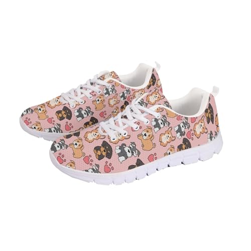 Jeiento Outdoor Running Shoes for Women Men Teenager Non Slip Fashion Mesh Gym Sports Shoes Workout Casual Sneakers for Teenager Girls3