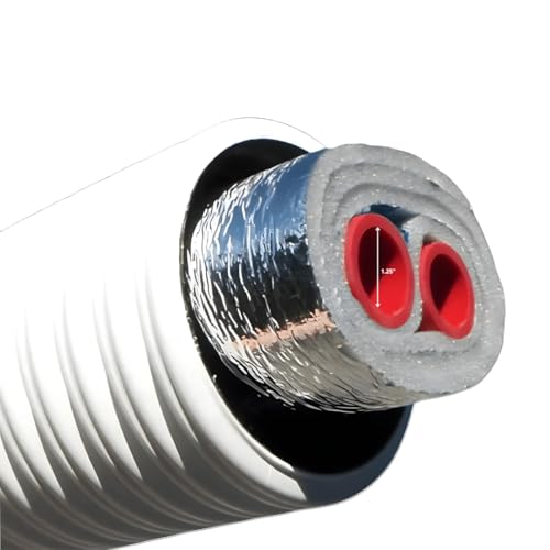 Heat Mizer insulated PEX pipe 1 inch 1.25 inch underground use