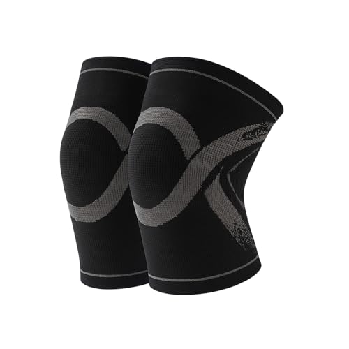 THXFUNAREA Rodilleras para niños,1 par de rodilleras para niños,protectores de rodillas,elásticos, transpirables,para niños,niñas,baloncesto,voleibol,deportes (M (25-40 kg)
