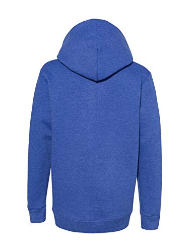 Hanes Ecosmart Youth Hooded Sweatshirt Xl Heather Blue #TOP2