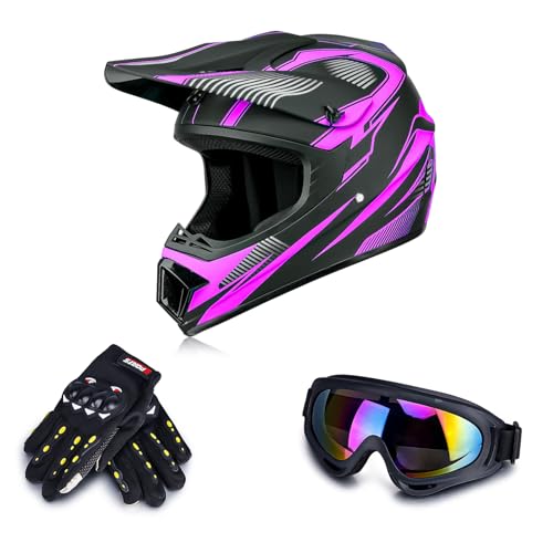 ATV Helmet,Womens ATV Helmet, 4 Wheeler Helmets for Adults,Motocross Helmet