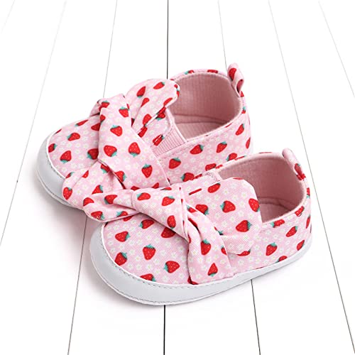 Baby Sock Shoes Baby Walking Shoes Spring and Summer Children Infant Toddler Shoes Boys and Girls First (Pink, 5 Infant)3