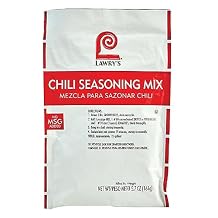 Lawrys Chili Seasoning Mix, 5.7 oz - One 5.7 Ounce Packet of Chili Seasoning Mix, Best in Ground Meat or Veggie Chili, Soup, Sauces, Marinades and More