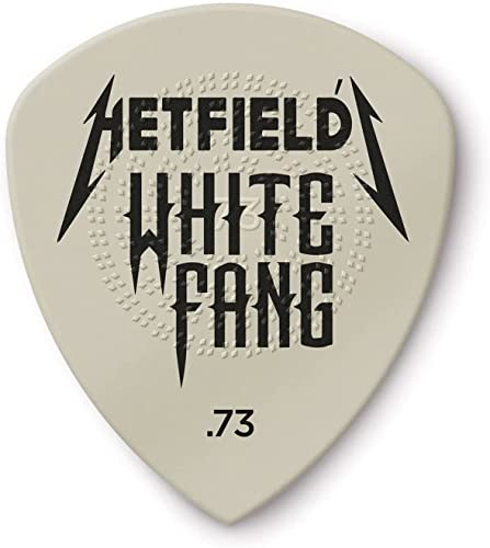 Dunlop Picks Hetfield's White Fang Flow 0.73mm Refill Bag 24, 24 Pack