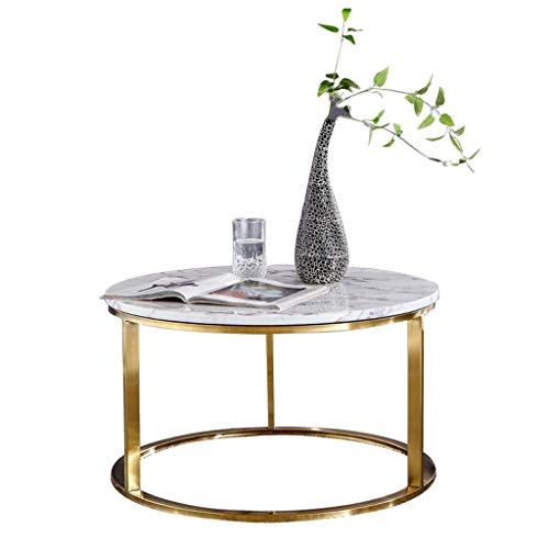 Table basse en marbre robuste contre les rayures pour meuble hôtel - 2