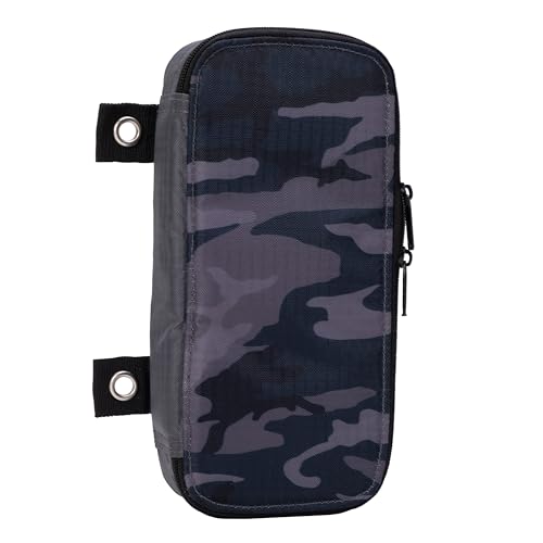 Image of Case it Printed Pencil Case | 6-Pack | 5 Colors | PLP-02-P Assorted