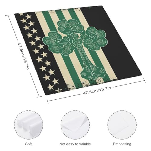 Servilletas de Tela Cuadradas Floral Pack x4 miniatura 2