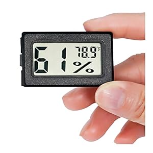 Bald Eagle Digital Hygrometer for Humidor, 5% Humidity and 1% Tempeture Accuracy Humidity Gauge