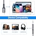 Elebase iPhone 17 16 16e Aux Cord 4FT,USB C Aux Cable,Type C to 3.5MM Jack Audio Adapter Auxiliary Cord for Car,New Apple 15 Pro Max Plus,iPad mini Air,Samsung Galaxy Z Fold Flip,S25 S24 S23 FE Ultra