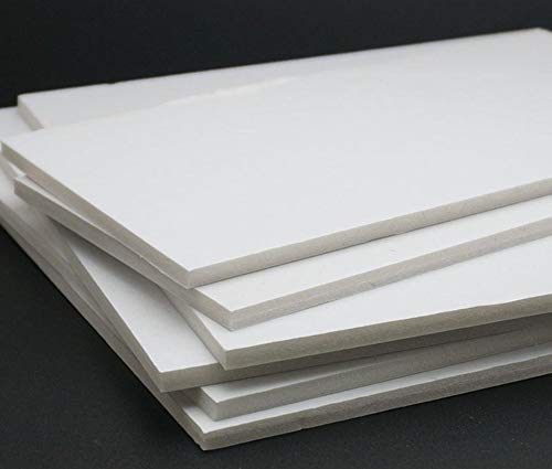 SWISSO 1PC 5" x 10" x Ceramic Board w/Feet Jewelry Making Soldering Heat-Resistant Work Surface (CEMENT SHEET)