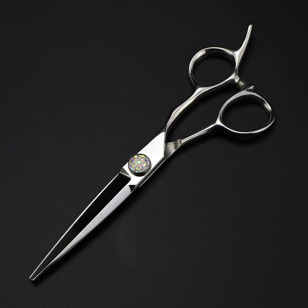 Professional 6-Inch Hair Cutting Shears - 440C Steel Barber Scissors for Thinning and Hairdressing,Cutting