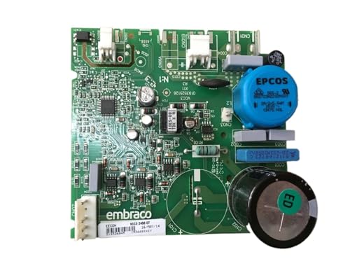 ZBXJIUFR Placa Base del Compresor Inversor del Refrigerador Embraco VCC3 2456 07 F14 019352512 0193525157 Accesorios For Refrigeradores(Light Blue)