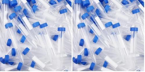 Image of Konohan 800 Pack 15 Ml Centrifuge Tubes Sterile Plastic Test Tubes