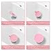 120 Pcs Facial Sponges Compressed,Face Cleansing Sponge,Makeup Removal Sponge Pads,Exfoliating Wash Round Sponge for Women,Girls,Pink