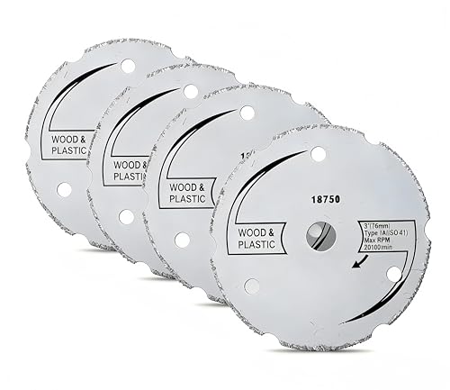 Lame de scie circulaire pour couper du bois et plastique épais avec Rotozip RFS1000