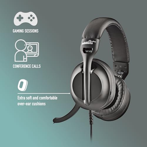 Casque stéréo NGS VOX 805 avec micro réglable USB-C pour PC et ordinateur