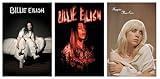Billie Eilish - 3 Piece Music Poster Set (The Favorites - Album Covers) (Size: 24' x 36' each) (Unframed Posters)