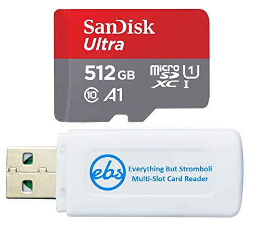 SanDisk 512GB UHS-I MicroSD Ultra Memory Card for Motorola Phone Models
