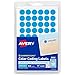 Avery Removable Color Coding Labels, 0.5 inch Round, Light Blue, Pack of 840 (5050)
