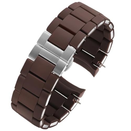 Bracelet silicone AR5906 AR5905 AR5890 bleu caoutchouc 20mm homme femme