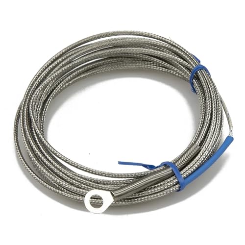 Cable de cribado metal tipo KE para termopar con sensor de anillo de 6mm y longitud de 4m 4