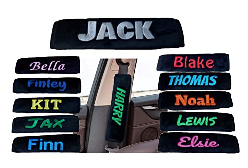 Funda para cinturón de seguridad personalizada/almohadilla para cinturón de seguridad bordada con...