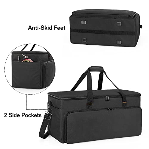 Dsleaf Speaker Bag Compatible With Jbl Party Box 200 & 300, Speaker Carry Tote Bag With Multi Pockets For Cables, Charger, Headphone And Other Accessories #TOP3