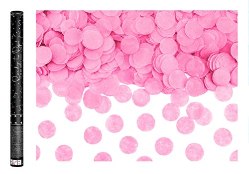 Colore: Nero, con coriandoli rosa all'interno.