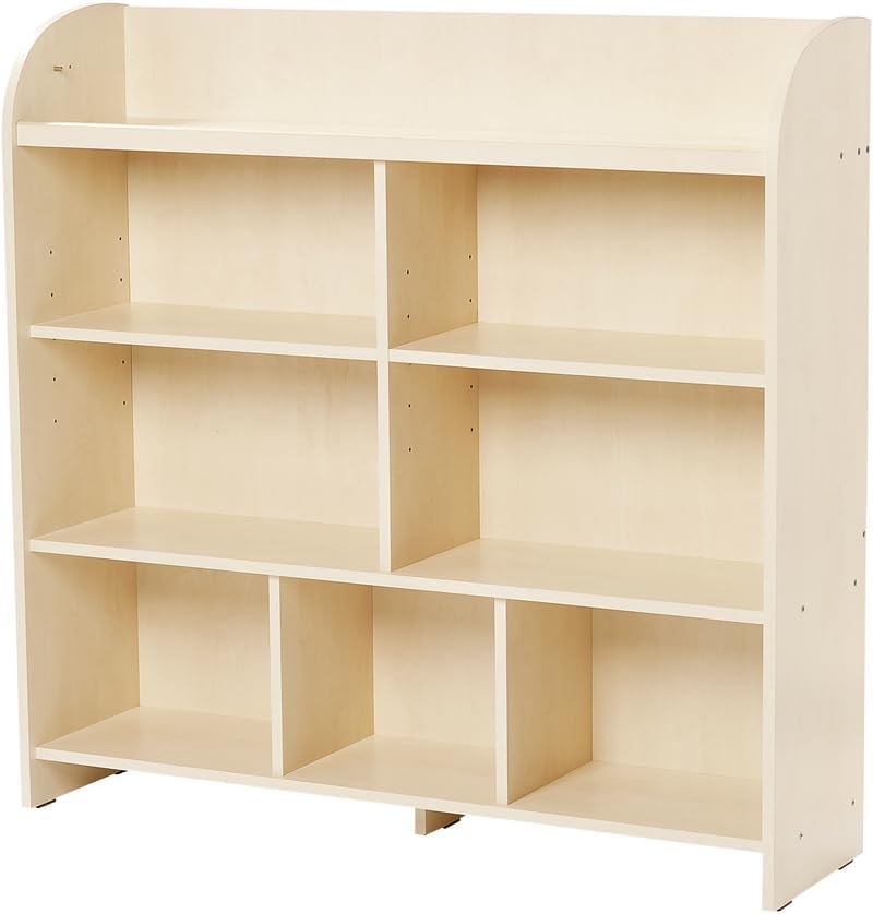 Nathan Maxi Shelving Unit, Birch Effect Melamine