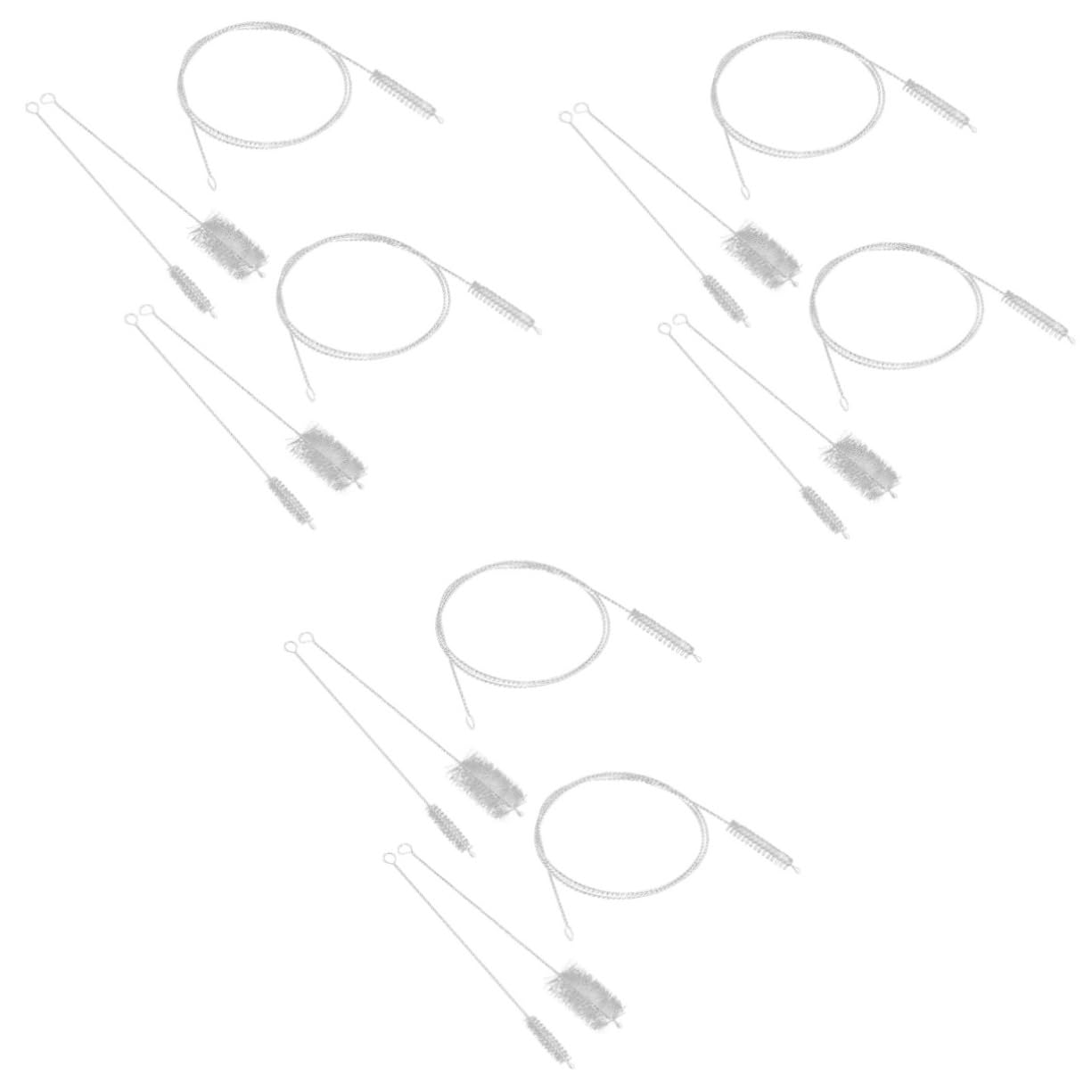 Beavorty Lot De 3 Tubes À Essai Multifonctions pour Bouilloire Brosse De Nettoyage pour Biberons Accessoires pour Biberons Rangement Facile 6 Pièces X 3