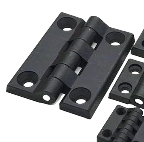 Mqfbnnp One Color Cabinet Door Hinge Door Hinges Heavy-Duty Backflap Butt Aluminium Box Electrical Cabinet Window Household Repairing Repalce Hardware(40X40 4Pcs)
