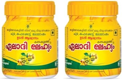 Eladi Lehyam โ Ayurvedic Cough and Cold Relief | Safe, Natural Traditional Medicine for All Ages - 100g (Pack of 2)
