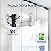 Window Cleaning Robot, 5800Pa Intelligent Window Cleaner Robot with 80ml Dual Water Spray, with Path Planning and Edge Detection for Interior/Exterior Highrise Windows