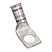 Panduit LCAF400-12H-6 Flex Conductor Lug, One Hole, Standard Barrel With Window, Flared NEBS, 45 Degree Angle, 400 kcmil Class K/M Conductor Size, 444.4 kcmil Diesel Locomotive Size, 1/2" Stud Hole Size, Brown, 2-1/4" Wire Strip Length, 0.26" Tongue Thickness, 1.70" Tongue Width, 2.19" Neck Length, 4.12" Overall Length